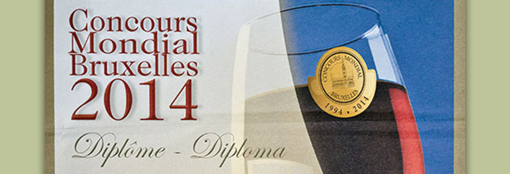 Concours Mondial Bruxelles 2014: Medaglia d'Argento a Taurasi Riserva Vigna Cinque Querce 2006